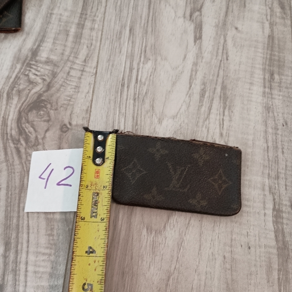 Authentic Louis Vuitton Vintage Monogram Card Coin Wallet Pouch - Picture 11 of 11
